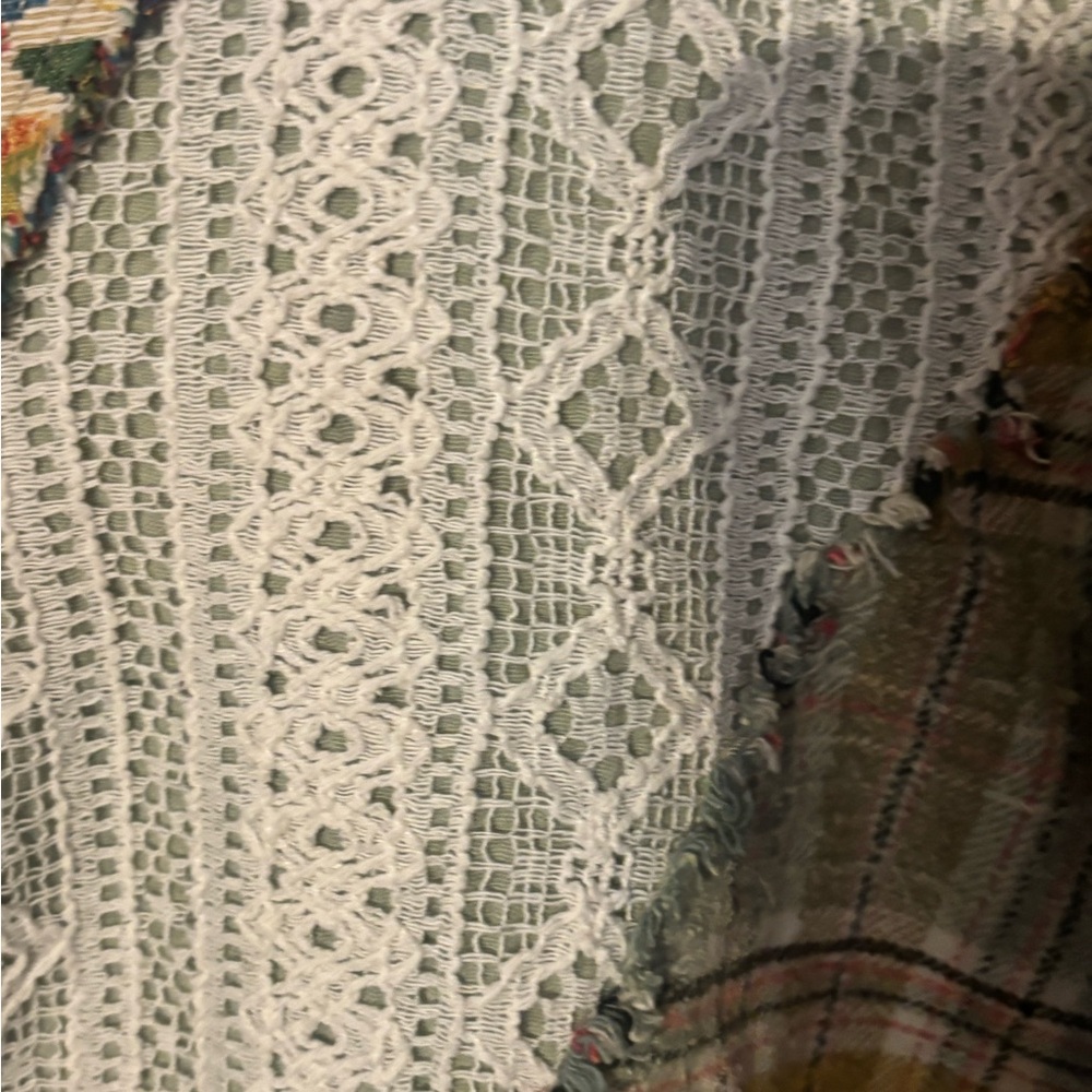 POL Multicolor Patchwork Sweater NWT - image 3